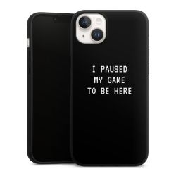 Silicone Premium Case black-matt