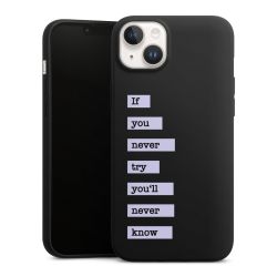 Silicone Premium Case black-matt