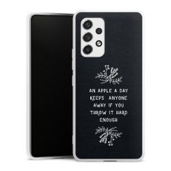 Silikon Premium Case mattweiss