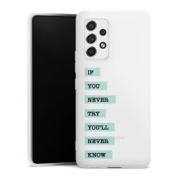 Silikon Premium Case mattweiss