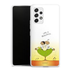 Silikon Premium Case mattweiss