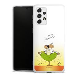 Silikon Premium Case mattweiss