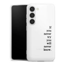 Silikon Premium Case mattweiss