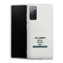 Silikon Premium Case mattweiss