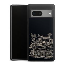 Silikon Premium Case  mattschwarz