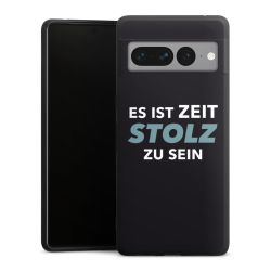 Silikon Premium Case  mattschwarz