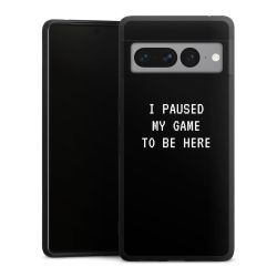 Silicone Premium Case black-matt