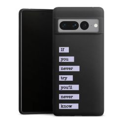 Silicone Premium Case Black Matt