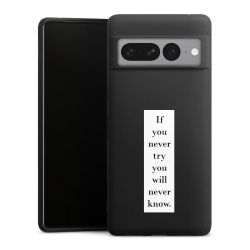 Silicone Premium Case Black Matt
