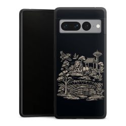 Silikon Premium Case  mattschwarz