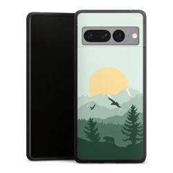 Silikon Premium Case  mattschwarz