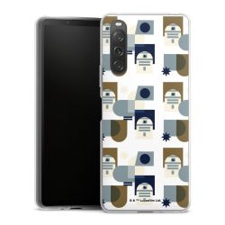 Silikonskal genomskinlig