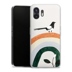 Silikonskal genomskinlig