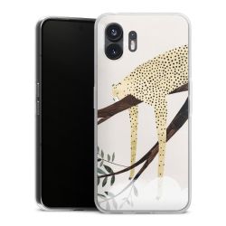 Silikonskal genomskinlig