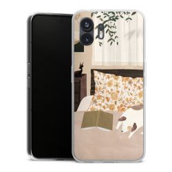 Silikonskal genomskinlig