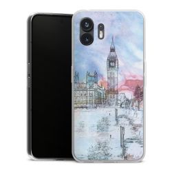 Silikonskal genomskinlig