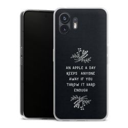 Silikonskal genomskinlig