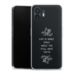 Silikonskal genomskinlig