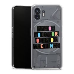 Silikonskal genomskinlig