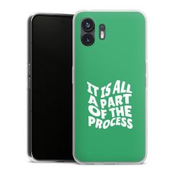 Silikonskal genomskinlig