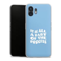 Silikonskal genomskinlig