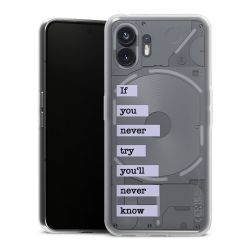 Silikonskal genomskinlig