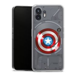 Silikonskal genomskinlig