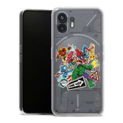 Silikonskal genomskinlig