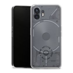 Silikonskal genomskinlig