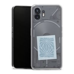 Silikonskal genomskinlig