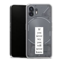 Silikonskal genomskinlig