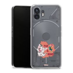 Silikonskal genomskinlig