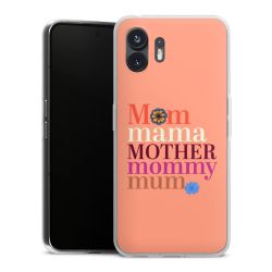 Silikonskal genomskinlig