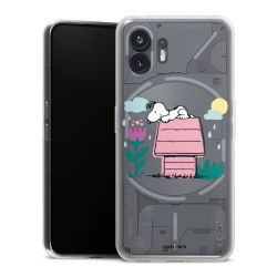 Silikonskal genomskinlig