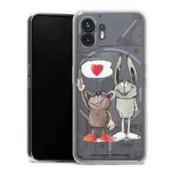 Silikonskal genomskinlig