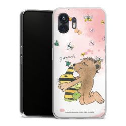 Silikonskal genomskinlig