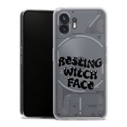 Silikonskal genomskinlig