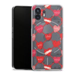 Silikonskal genomskinlig