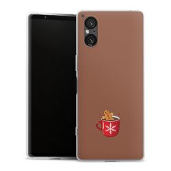 Silikonskal genomskinlig