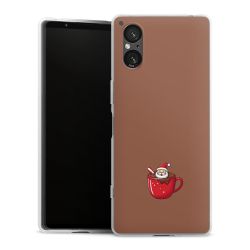 Silikonskal genomskinlig