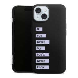 Silicone Premium Case black-matt