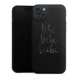 Silikon Premium Case  mattschwarz