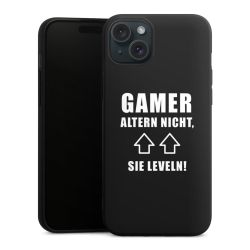 Silikon Premium Case  mattschwarz