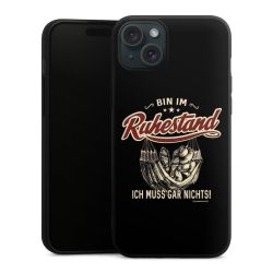 Silikon Premium Case  mattschwarz