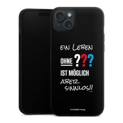 Silikon Premium Case  mattschwarz