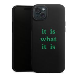 Silicone Premium Case Black Matt