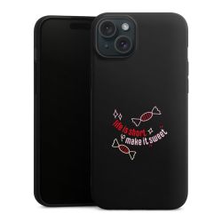 Silicone Premium Case Black Matt