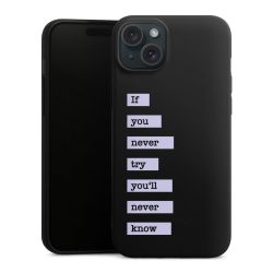 Silicone Premium Case black-matt