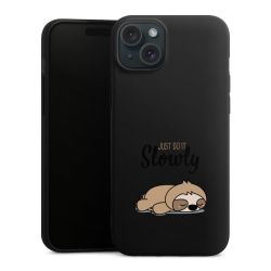 Silicone Premium Case Black Matt