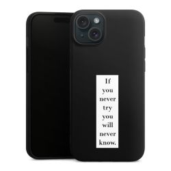 Silicone Premium Case Black Matt